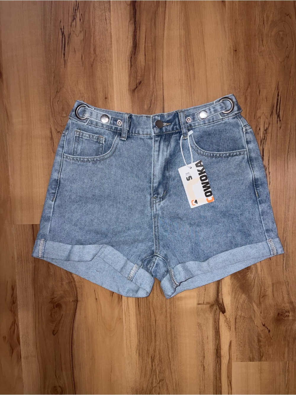 NWT COWOKA denim shorts